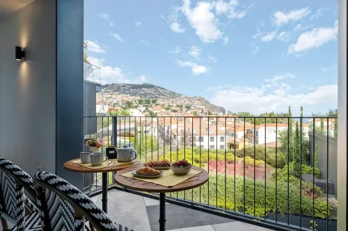 Balcony Views and Pool at Savoy Insular