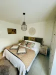 Résidence La Corniche, 70m2 apartment with full sea view, air-conditioning, wifi, garage. - شرفة
