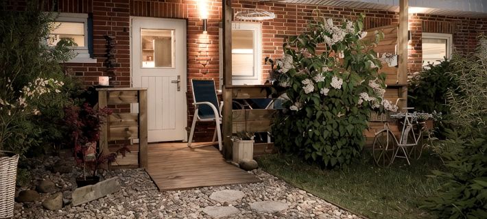 The apartment, which is actually a holiday home. Hotels in Büsum
