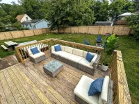 NEW! Updated Mystic Home w/ Sauna, Hot Tub & Deck