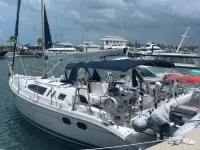 Stay aboard elegant sailboat