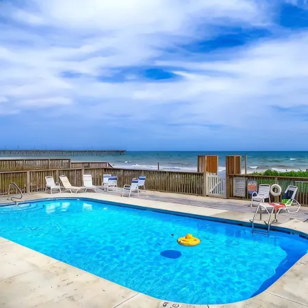 Luxurious Oceanfront B home w/pool, elevator, 6BR, steps to the sand and surf