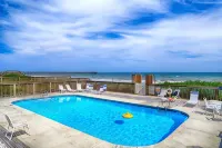 Luxurious Oceanfront B home w/pool, elevator, 6BR, steps to the sand and surf - 4-Star
