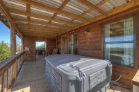 Mesquite Cabin with Hot Tub & Hill Country Views - Bintang 4