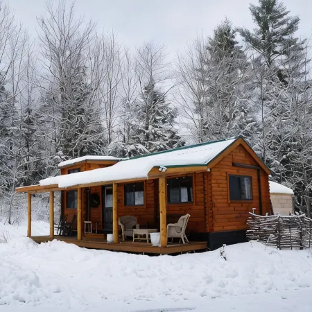 Moonlight Woods - Gardener's Log Cabin