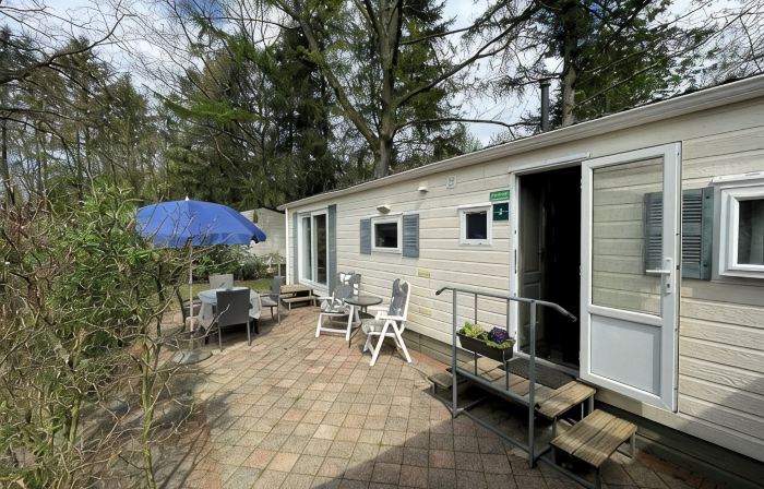 Cozy chalet with sauna: the Veluwe Flirt