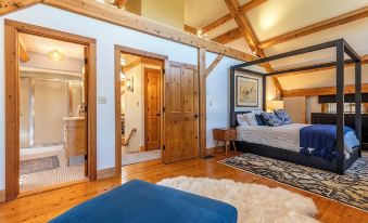 Stunning 3 Br Timber Frame Ski Retreat on 6 Acres