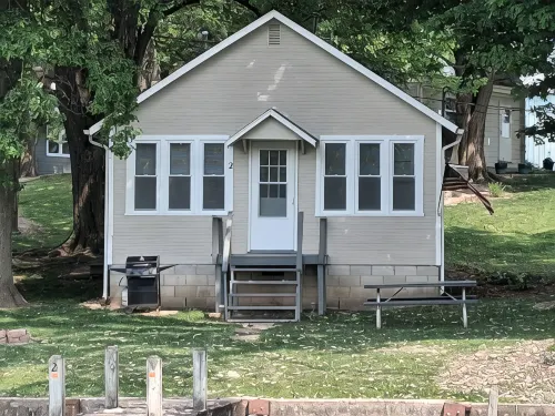 Newland's Resort: Cozy Channel Front Cottage #2 on Indian Lake with a Boat Dock - 3-Star
