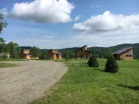 Fat Sheep Farm & Cabins - vue sur la montagne