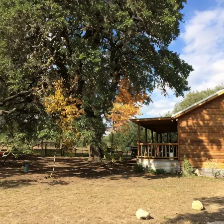 Secluded Ranch Cabin Get Away Between Lost Maples & Garner