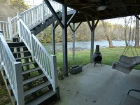 Winter in the Mountains, Fishing by the Fire Pit. Murphy and the Casino Nearby. - Boutique