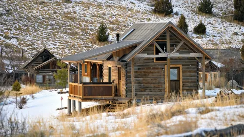 Cozy, Rustic Cabins near Chico Hot Springs & only 35 mins to YELLOWSTONE PARK!! - Alphydda