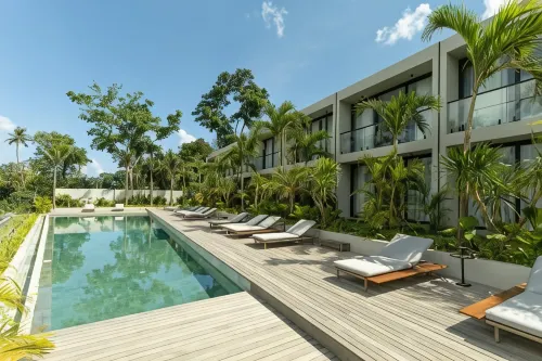Ecoverse Resort & Residence by Oxo - Nyanyi Beach, Bali - de playa