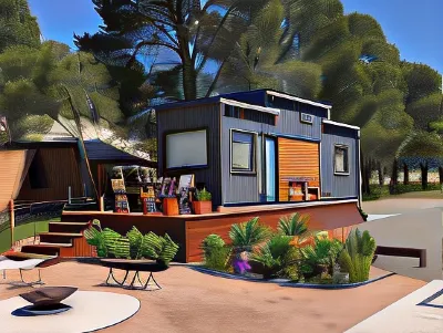 Pink Lake Tiny House - 'Peony' Hotels near Bumbunga Lake