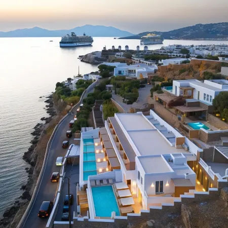 Icon Mykonos Отели рядом с достопримечательностью «Квартал Маленькая Венеция»