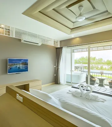 ห้องดีลักซ์พร้อมอ่างจากุซซี่