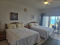 Beachfront condo at beautiful Cupecoy Beach Club.  2 bedroom, 3 bath, amenities!