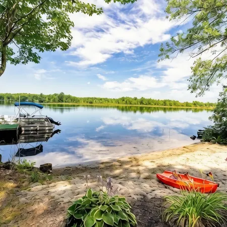Lake House/Camp Quiet on Lake Pleasant- Hot Tub, Fire Pit, Direct Water Access