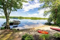 Lake House/Camp Quiet on Lake Pleasant- Hot Tub, Fire Pit, Direct Water Access