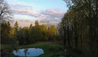 Waterside cabin in the Corrézienne countryside
