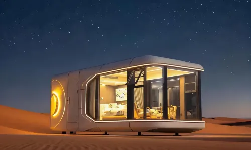 Dunhuang Louming House - Desert Luxury Starry Sky Camp
