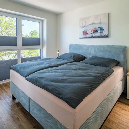 5 minutes from the Wadden Sea, vacation apartment with sauna