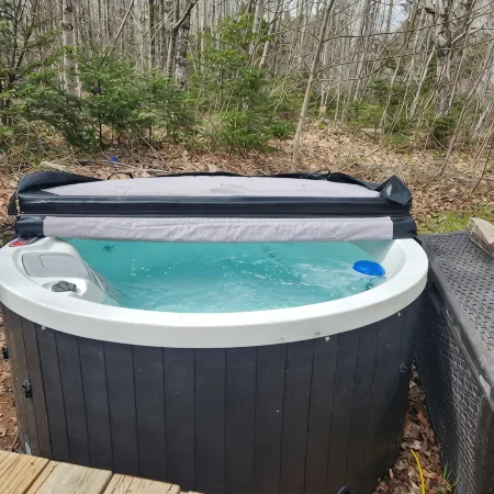 Cozy Cabin in Barss Corner with hot tub. Pet-Friendly!