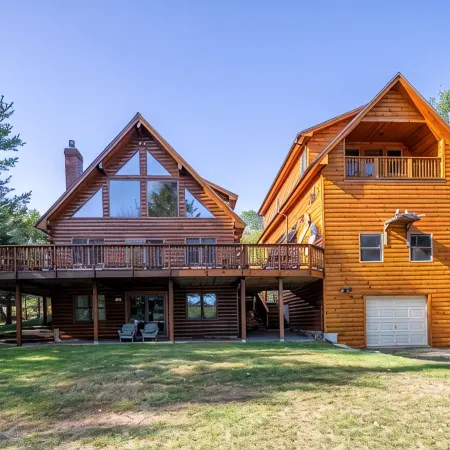 Large Lakefront Home