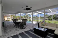 3 Bedroom Home in Punta Gorda Isles with Heated Pool and Canal Access