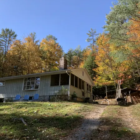 Private Adirondack lakefront Cottage on Loon Lake
