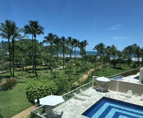 Moderno e espaçoso apto com 3 suites, de frente para o mar - Módulo 3 - Riviera - balcone
