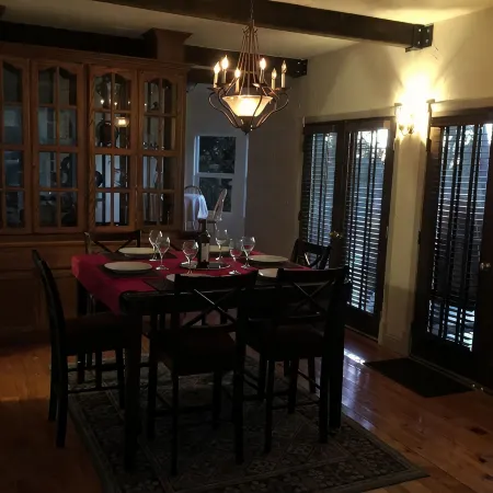 Cambria Ocean View Tudor on Forested Preserve