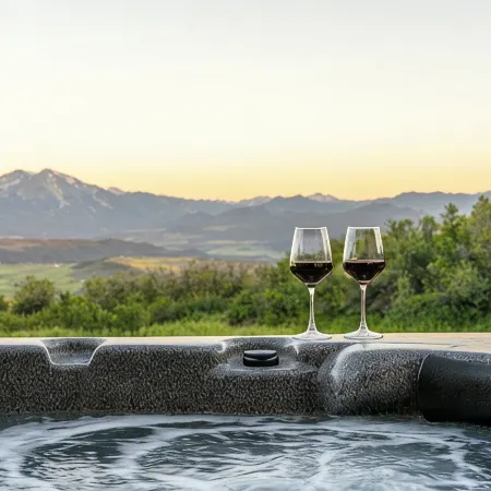 Hot Tub & Sauna Spa, Amazing Mountain Views, Remote Nature Getaway for Families