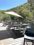 Little Bear Cottage Private,Luxury Getaway!SPA! FIRE PIT! 3 MLS FROM SNP - 4-نجوم