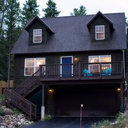 Matchless Mountain Lodge Hot Tub, Mtn. Views