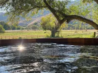 Mountain View: Hot Tub and Sauna, Next to the River and Horses - 2-Star