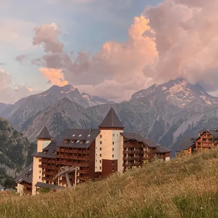 2 Rooms 35m² 4 Pers with WIFI covered parking at the foot of the lifts