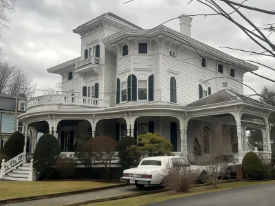 1 Br Private Victorian Apt in Convenient City Location on 5 Acre, Sleeps 4 Hotels in Poughkeepsie