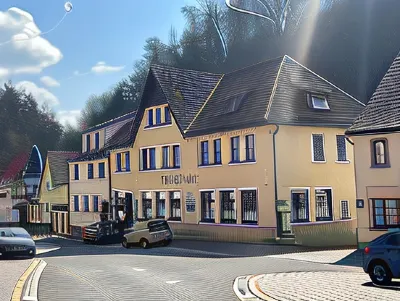 Thüringer Hof فنادق في Seenplatte