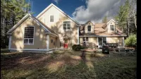 Replica firehouse with large game room, close to hiking and skiing