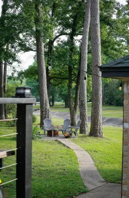 Beautiful Deck with Golf Course View/ Game Room/ Fire Pit Hotels near Walmart Garden Center