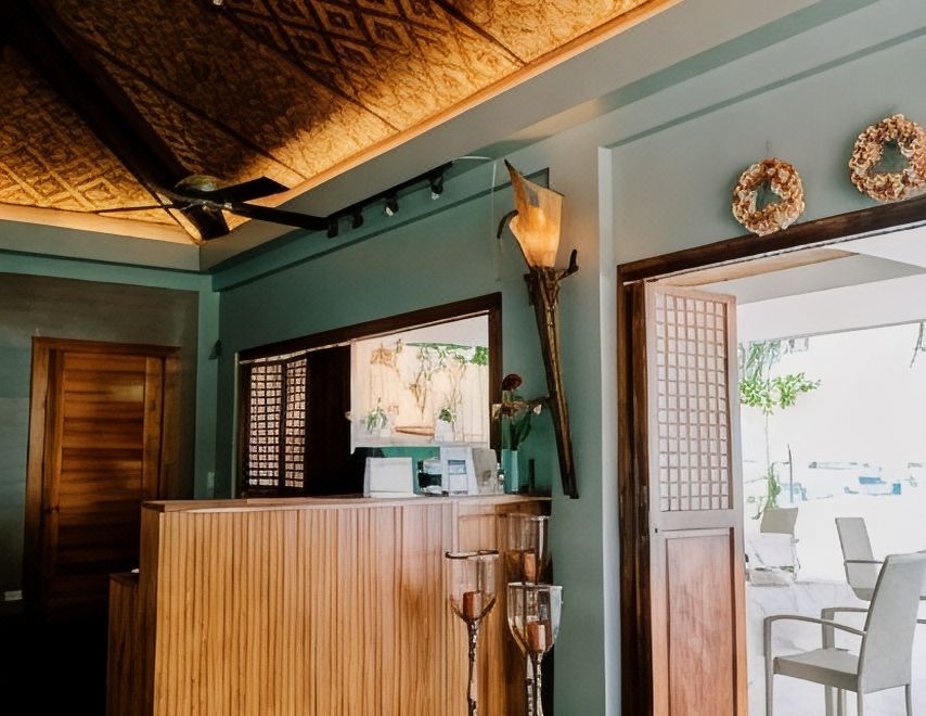 리나우 비치 리조트 전경