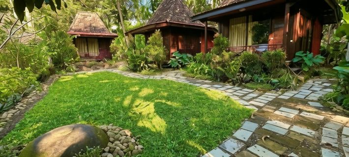 Puunee Wild River Villa's Borobudur Hotels in Borobudur