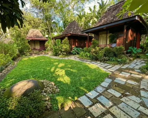 Puunee Wild River Villa's Borobudur Hotels in Magelang Regency