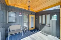 Near Lake + Trails: Rustic Newland Cabin w/ Deck!