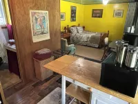 A Private, Cozy Cabin Near Bigfork for Two with a Clawfoot Tub