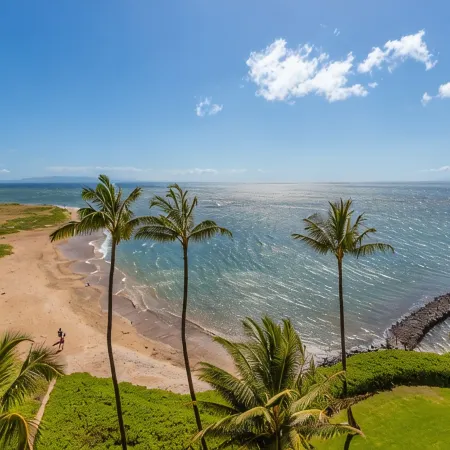 The Maui Moon Oceanfront Condo- Perfect for couples!