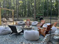 Mystic Woods, Ultimate Glamping 3 Tents, Sauna, 2 hot tub, & 3 firepits Hoteles en Condado de Meriwether