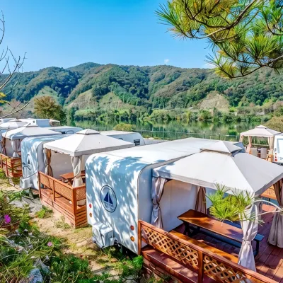 Gapyeong Namiseom Marina Caravan Park 鄰近翡翠花園的酒店