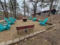 Little Owl Cabin #10 - Sleeps 6. Resort Pool&Spa, Fire Pit. Sdc 1 mi. Dogs ok! - Homestays